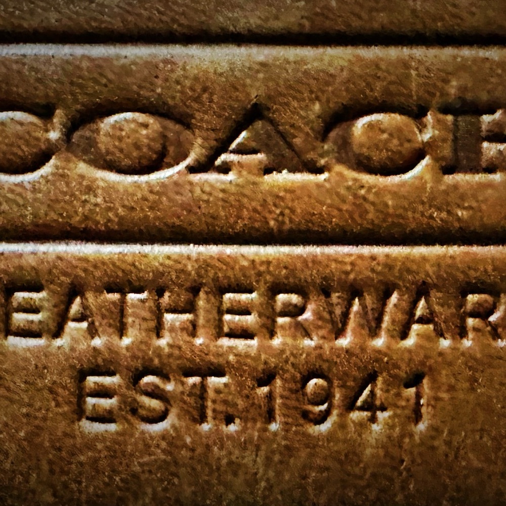 Vintage Coach clutch wallet 2004 year Brown Leather Wallet - Picture 6 of 17